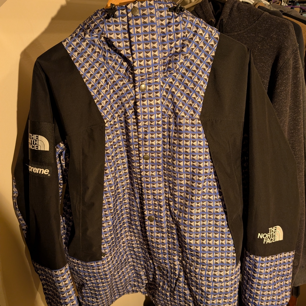The North Face x Supreme Blue and Black Jacket